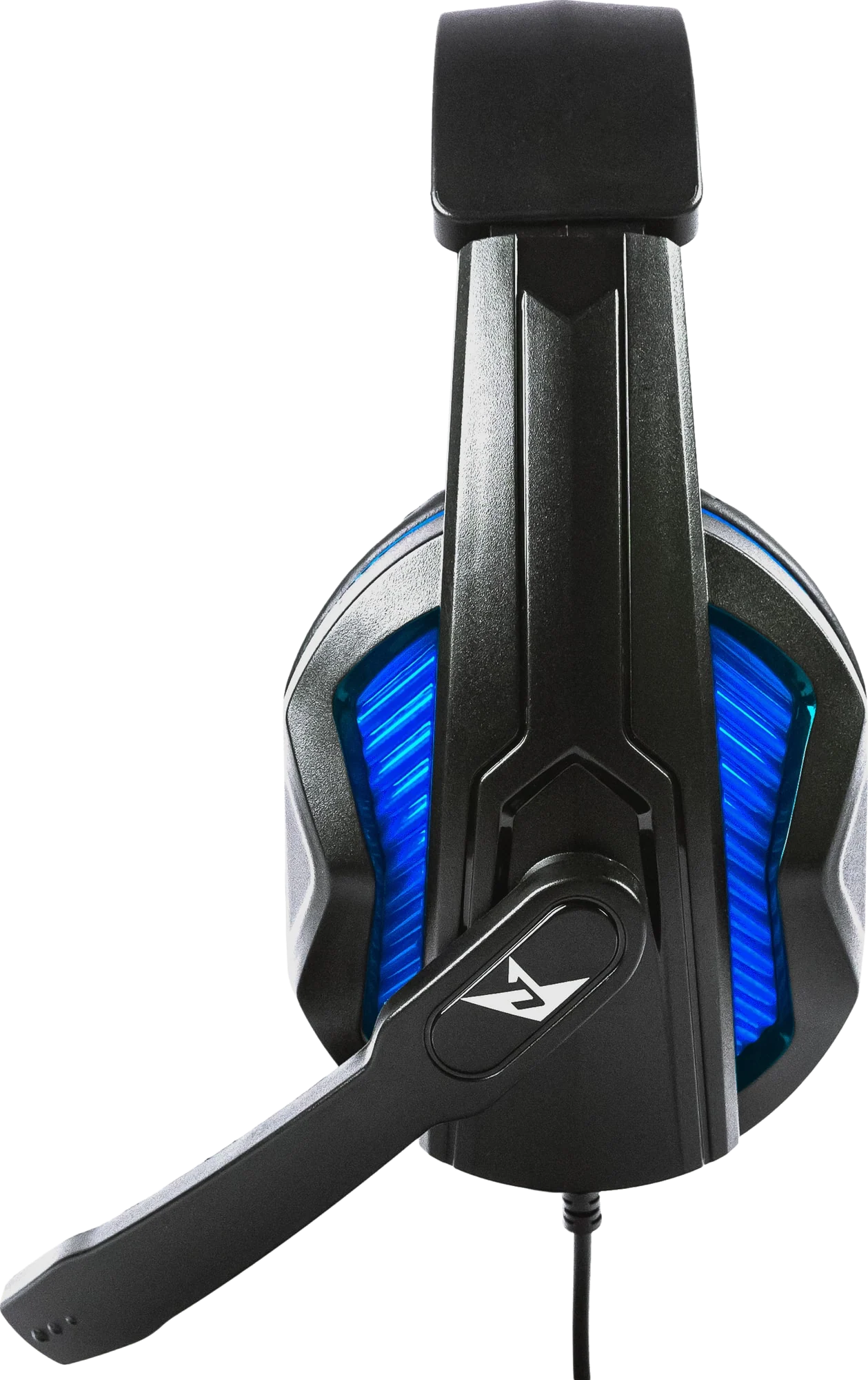 Next FX3 gaming headset (blå), set fra siden