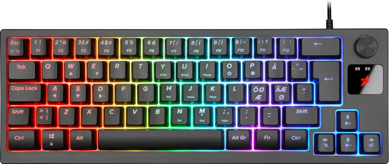 Next MX7 RGB Mini gaming-tastatur