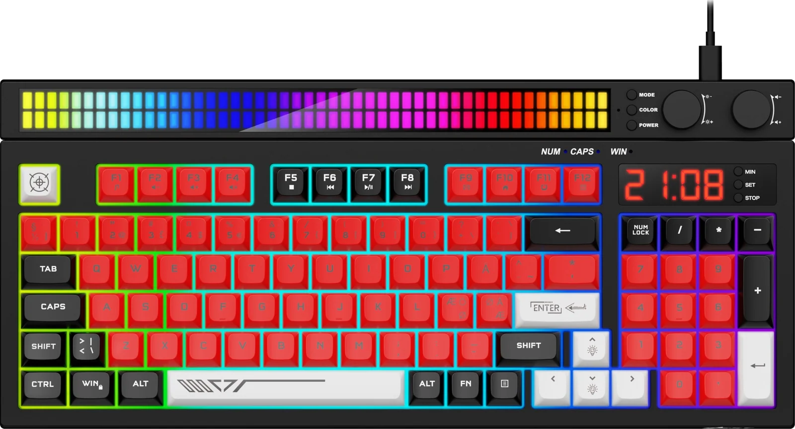 Next KD5 keyboard (sort), set lige forfra