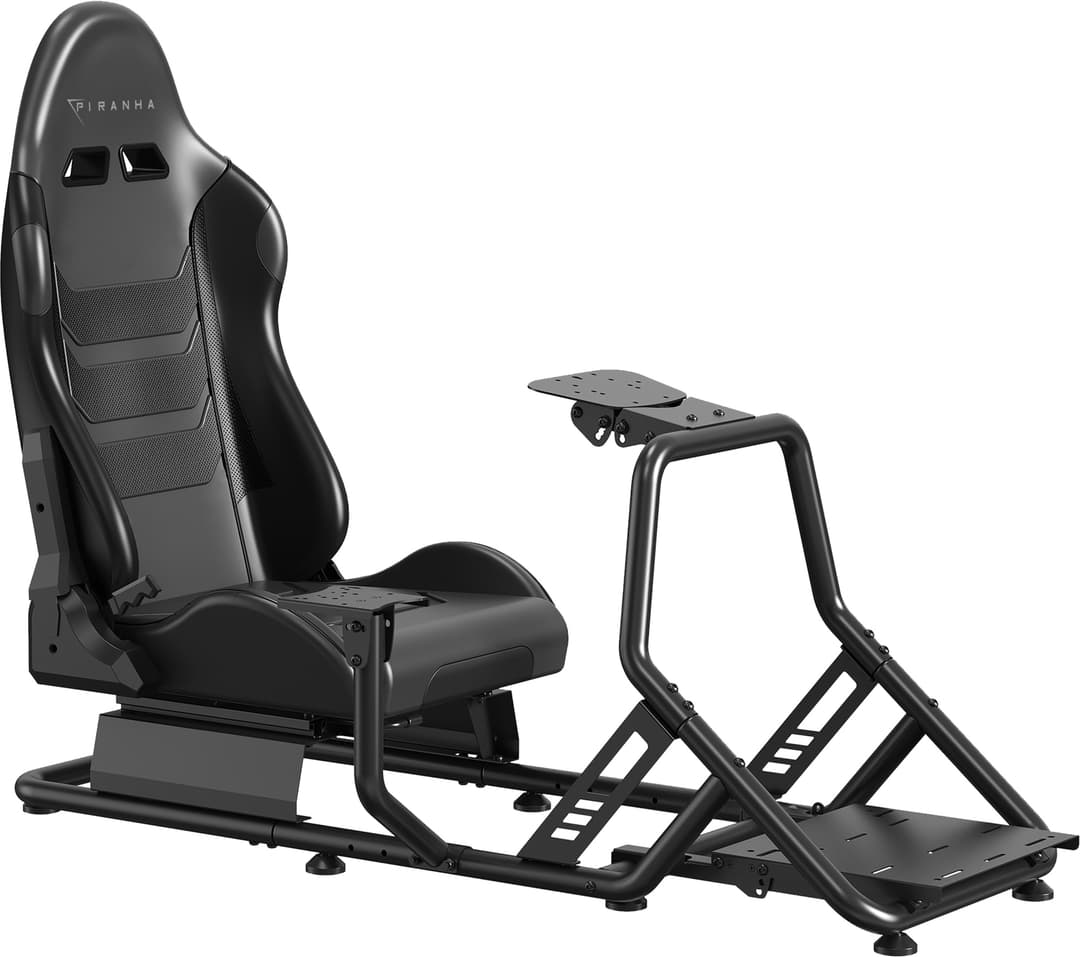 Piranha racersimulator cockpit (sort)
