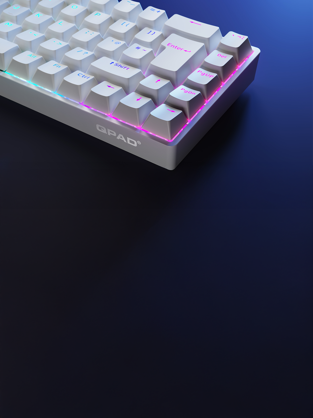 QPAD Flux 65 · 8K Magnetic Rapid Trigger Keyboard
