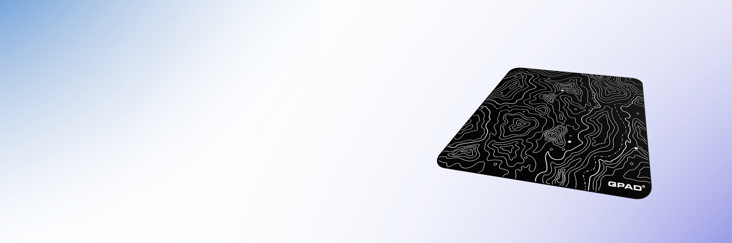 QPAD Obsidian Glassマウスパッド｜強化ガラスの高精度